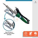 Ver imagem 4 de Kit Solda Ferro Profissional 30w 220v + 1 Tubo Estanho 25g
