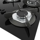 Ver imagem 2 de Cooktop Fogatti Safe Ferro Fundido 4 Bocas À Gás Preto Bivolt
