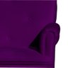 Poltrona Amamentação Laura Veludo Roxo - Lm Decor - 3