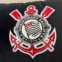Ver imagem 4 de Almofada Veludo Rineira Bordada Corinthians 50x30cm. Com Enchimento