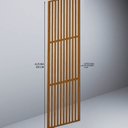 Ver imagem 5 de Divisoria Ripada de Mdf 220cm X 60cm