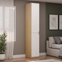 Ver imagem 6 de Quarto Completo 6 Peças com Guarda Roupa Modulado, Escrivaninha e Cômoda 3 Gavetas 100% MDF Infinity
