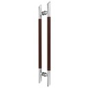Ver imagem 1 de Puxador Duplo Tubular Ponta Diagonal 1.1/4 Alumínio / Inox 304 - Aço Corten / Polido Loja da Indústr