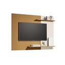 Ver imagem 4 de Painel Menfis - Tv até 50'' Mdp 1 Porta e 1 Gaveta Nature-off White - Sal Movelaria