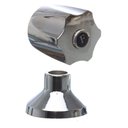 Ver imagem 1 de Acabamento para Chuveiro Registro de Pressão e Gaveta Metal Cromado 1.1/2 C50 Padrão Deca