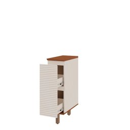 Bancada de Cozinha Ilha Gourmet Americana 2 Portas 4 Gavetas 100% Mdf - 9