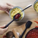 Ver mais imagens de Espatula de Silicone Preta Grande | 05 Un