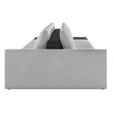 Ver imagem 5 de Sofá Ilha 4 Lugares Living 512cm Modulado Lary Veludo Cinza Pu Pto K01 - D'Rossi