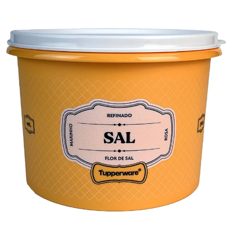 Caixa Sal 1,3kg (1,1 Litros) Linha Essences Tupperware
