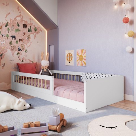 Cama Montessoriana de Solteiro Linha Affetto