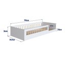 Ver imagem 7 de Cama Montessoriana de Solteiro Linha Affetto