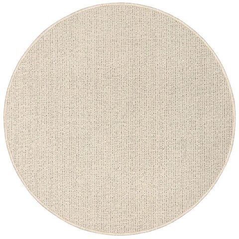 Tapete Redondo Colorfull Off White - 140cm