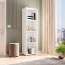 Ver imagem 1 de Estante de Livros 40cmx150cm Modular 4 Nichos Calum