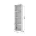 Ver imagem 4 de Estante Modular para Livros 4 Nichos Calum