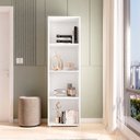 Ver imagem 2 de Estante de Livros 40cmx150cm Modular 4 Nichos Calum