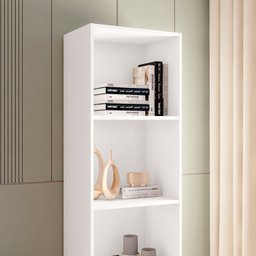 Estante Modular para Livros 4 Nichos Calum - 6