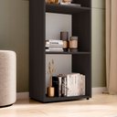 Ver imagem 7 de Estante de Livros 40CMX150CM Modular 4 Nichos Calum Preto