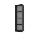 Ver imagem 3 de Estante de Livros 40CMX150CM Modular 4 Nichos Calum Preto