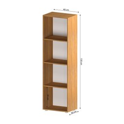 Estante Modular para Livros 4 Nichos Calum - 4