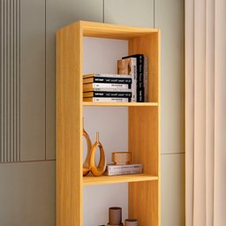 Estante Modular para Livros 4 Nichos Calum - 6