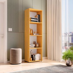 Estante Modular para Livros 4 Nichos Calum - 1