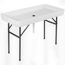 Ver imagem 2 de Mesa Portátil para Gelo e Bebidas Camping Praia Piscina PEL-ICE0 Pelegrin