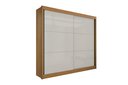 Ver imagem 2 de Guarda Roupa Casal 2 Portas 6 Gavetas Cancun D' Doro Cinamomo/ Cinamomo com Off White
