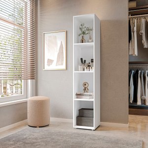 Estante para Livros Modular 4 Nichos Delta