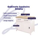 Ver imagem 4 de Gabinete Armário Banheiro 78,3x85x44,6 Cm