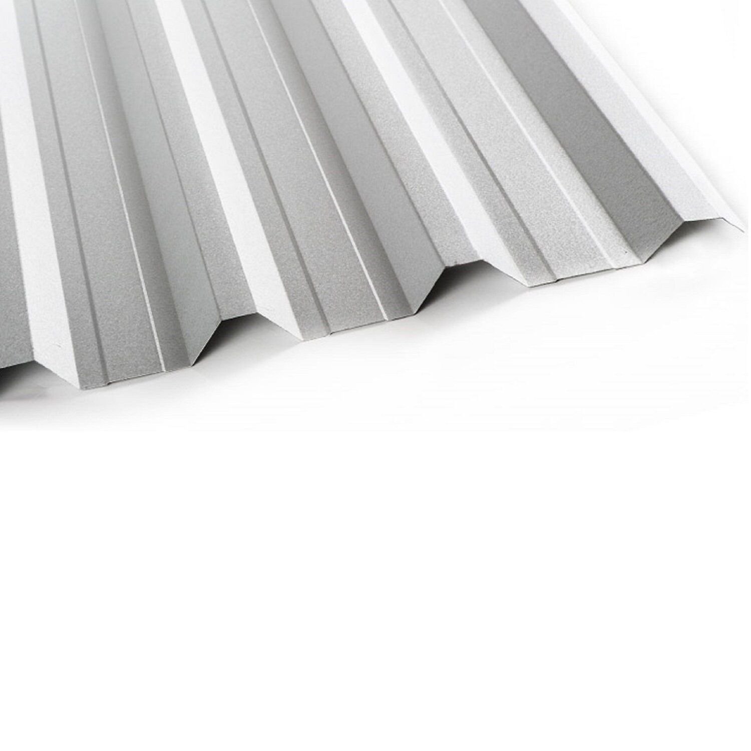 Telha Trapezoidal Galvanizada em Galvalume Aluzinco 160cm x 98cm - 10 unidades
