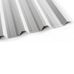 Telha Trapezoidal Galvanizada em Galvalume Aluzinco 160cm x 98cm - 10 unidades - 1