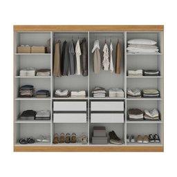 Guarda-Roupa Paris 8 Portas 200x237x47cm - 3