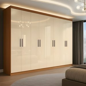 Guarda Roupa Casal 8 Portas 4 Gavetas Paris Espresso Móveis