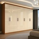 Ver imagem 1 de Guarda Roupa Casal 8 Portas 4 Gavetas Paris Espresso Móveis