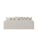 Ver imagem 4 de Sofá 4 Lugares com Capa 100% Removível e Lavável Enseada 220cm