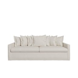 Sofá 4 Lugares com Capa 100% Removível e Lavável Enseada 220cm - 5