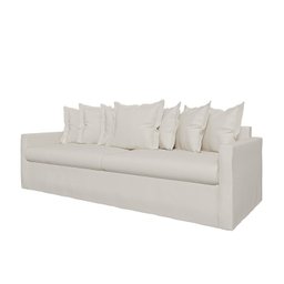Sofá 4 Lugares com Capa 100% Removível e Lavável Enseada 220cm - 2