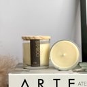 Ver imagem 2 de Vela Aromática Bamboo Copo com Tampa 180g  Cera de Coco