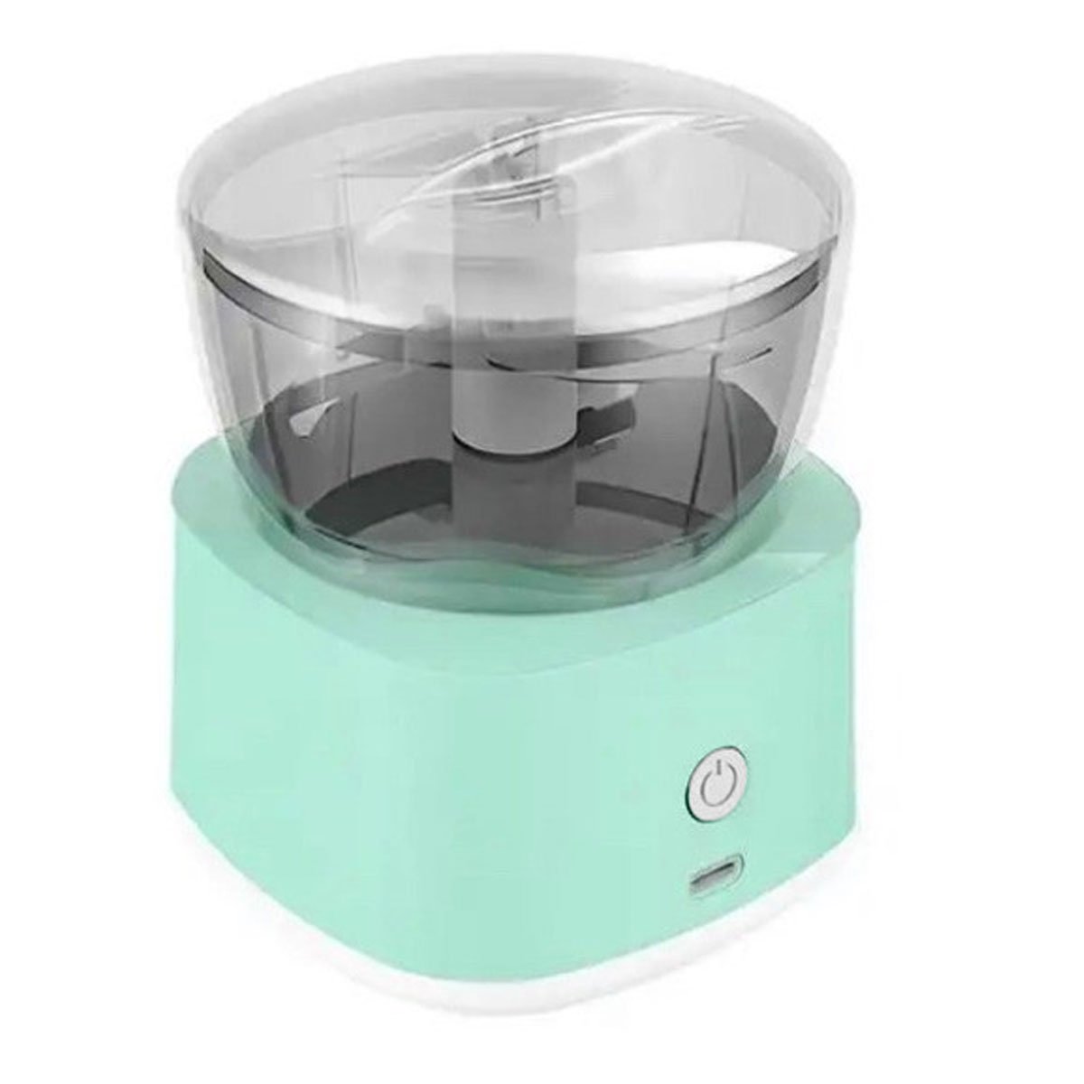 Mini Processador de Alimentos 2 em 1 Eletrico Bateria Recarregavel Usb sem Fio Triturador Cebola Alh - 7