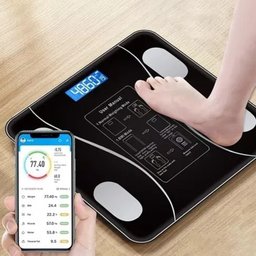 Balança Digital Corporal Bioimpedância Bluetooth App - 2