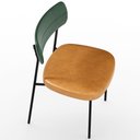 Ver imagem 6 de Kit 04 Cadeiras para Sala de Jantar Melina L02 Facto Verde Musgo Couríssimo Whisky - Lyam Decor