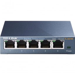 Switch 5 Portas Gigabit de Mesa 10/100/1000 Tl-sg105 Smb - 4
