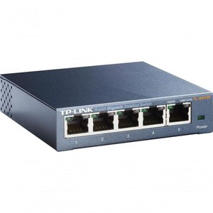 Switch 5 Portas Gigabit de Mesa 10/100/1000 Tl-sg105 Smb