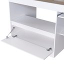 Ver imagem 7 de Cama Alta Multifuncional Solteiro Infantil/Juvenil com Estação De Trabalho 80 Jacarta