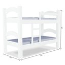 Ver imagem 2 de Beliche Robusta Colchão 88Cm Arauna 889 Branco