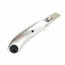 Ver imagem 5 de Kit 2 Estilete 18x100mm de Metal e Plástico Largo Com Reservatório Para Lâminas Trava de Segurança +