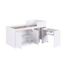 Ver imagem 7 de Cama Alta Multifuncional Solteiro Infantil/Juvenil com Estação De Trabalho 80 Jamaica