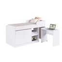 Ver imagem 6 de Cama Alta Multifuncional Solteiro Infantil/Juvenil com Estação De Trabalho 80 Jamaica