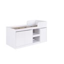 Ver imagem 5 de Cama Alta Multifuncional Solteiro Infantil/Juvenil com Estação De Trabalho 80 Jamaica