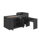 Ver imagem 7 de Cama Alta Multifuncional Solteiro Infantil/Juvenil com Estação De Trabalho 80 Jamaica